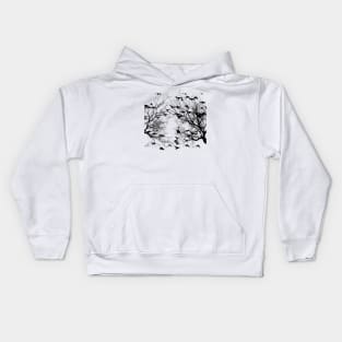 Crow Flock Kids Hoodie